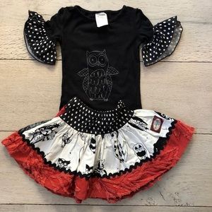 Persnickety Owl Top and Twirl Skirt